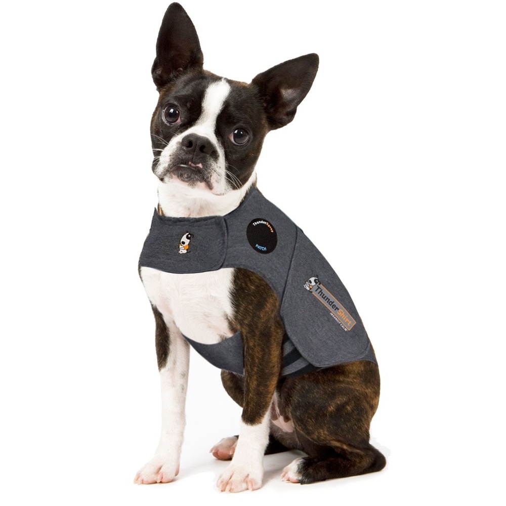 THUNDERSHIRT DOG ANXIETY CALMING AID JACKET HEATHER GREY XS 8-14lbs